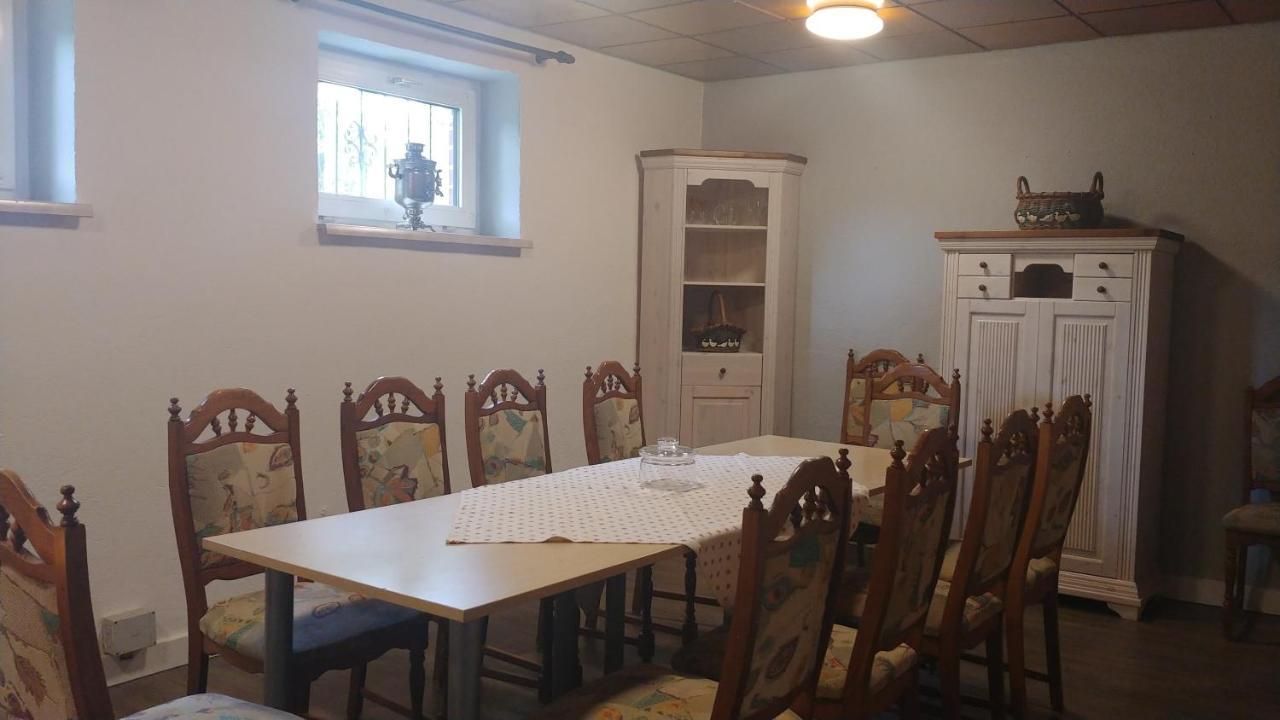 Villa Wanderhuette Zum Bernhardsthal Esterno foto