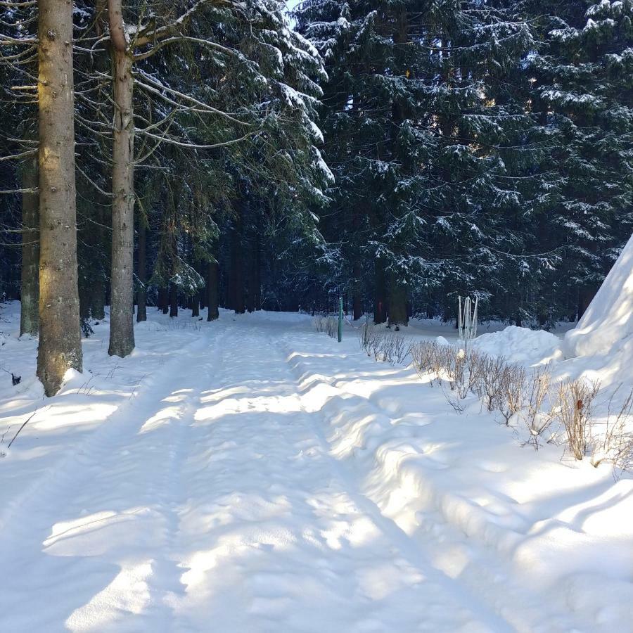 Villa Wanderhuette Zum Bernhardsthal Esterno foto